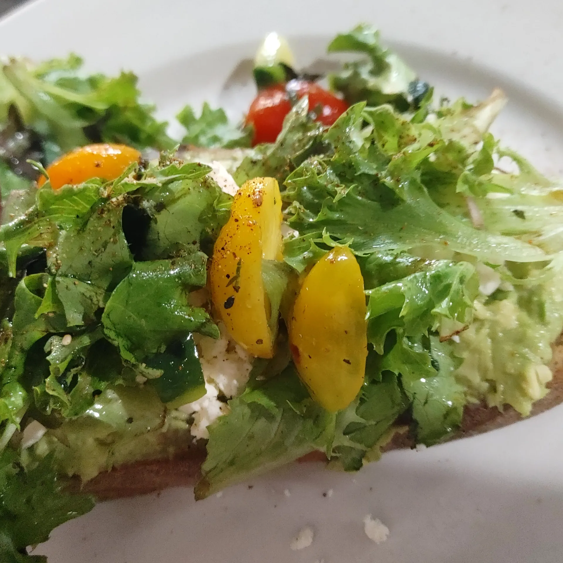 Avocado toast on toasted multigrain
